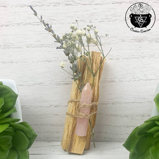 Palo Santo & Rose Quartz Bundle