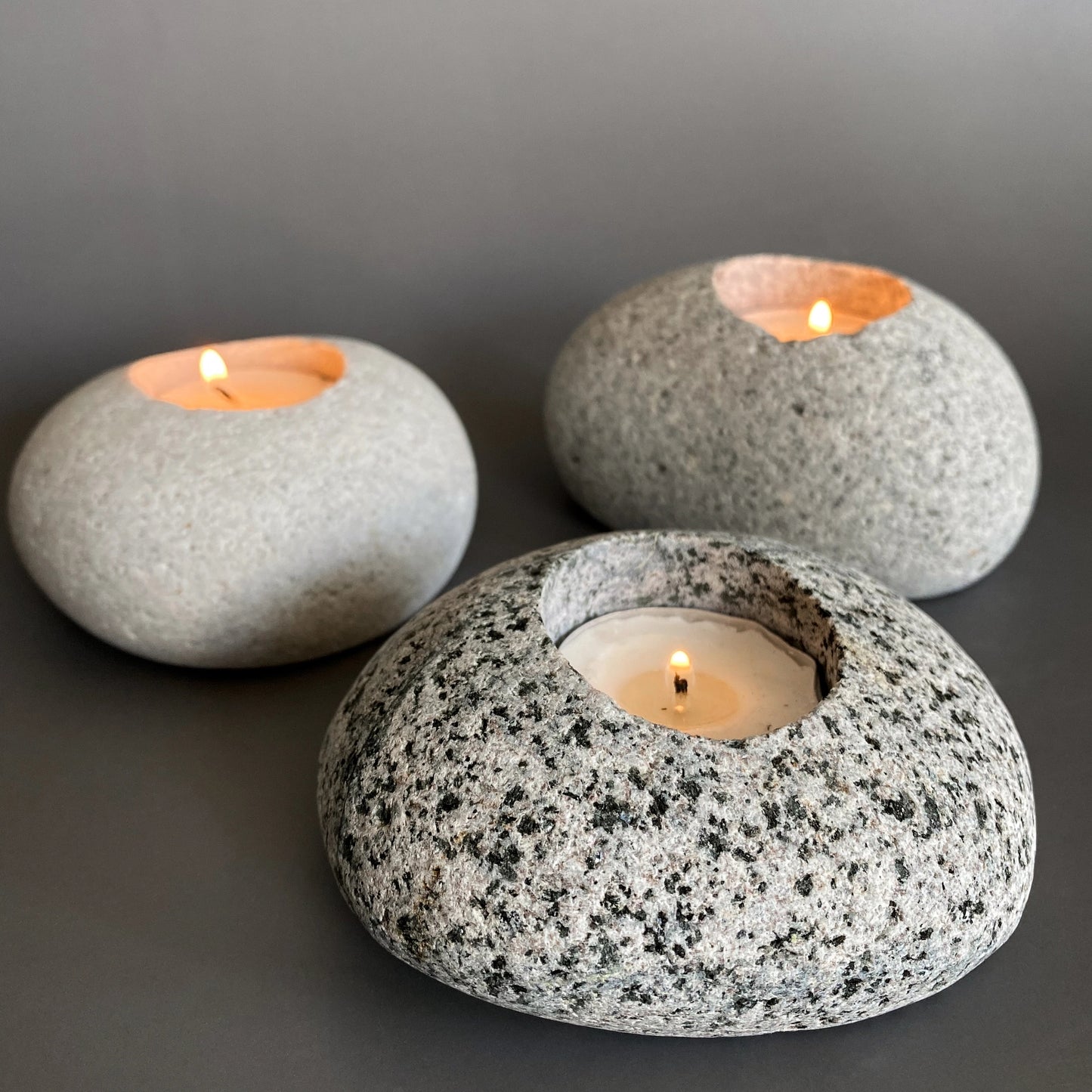 Beach Stone Candle Rock